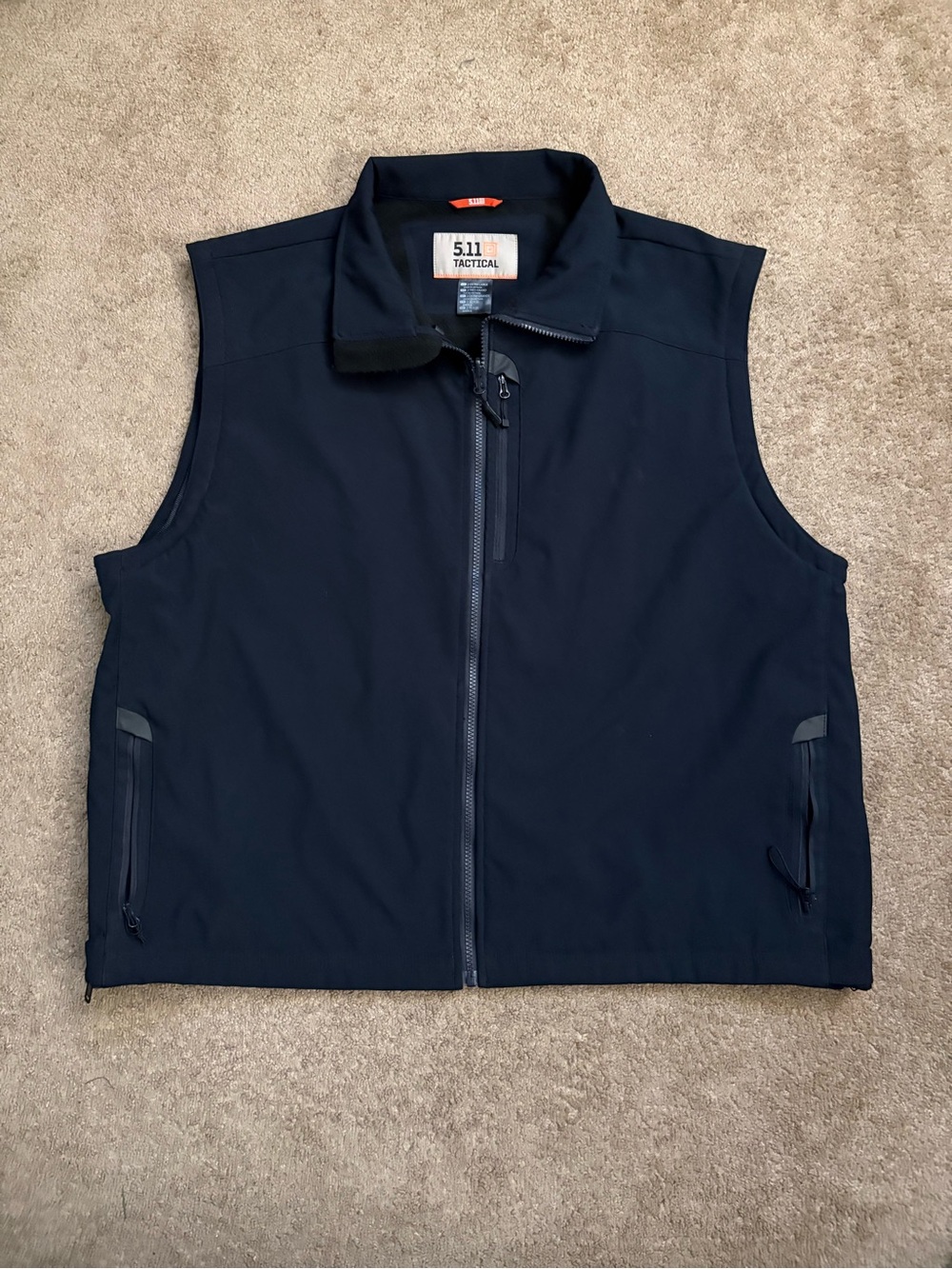 511 Tactical Vest Mens 2XL Lightweight Black Hunting Pockets Utility Softshell